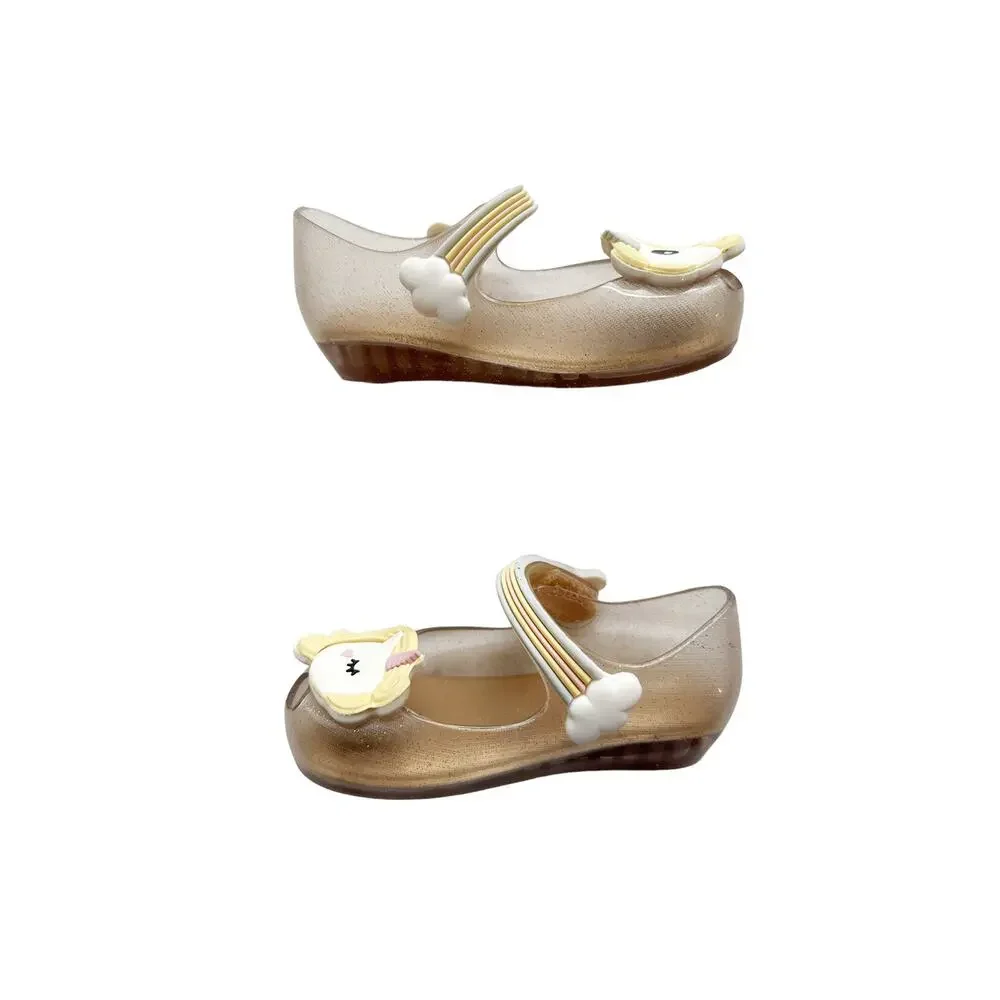 Mini Melissa Unicorn Ultragirl Flats Size 7